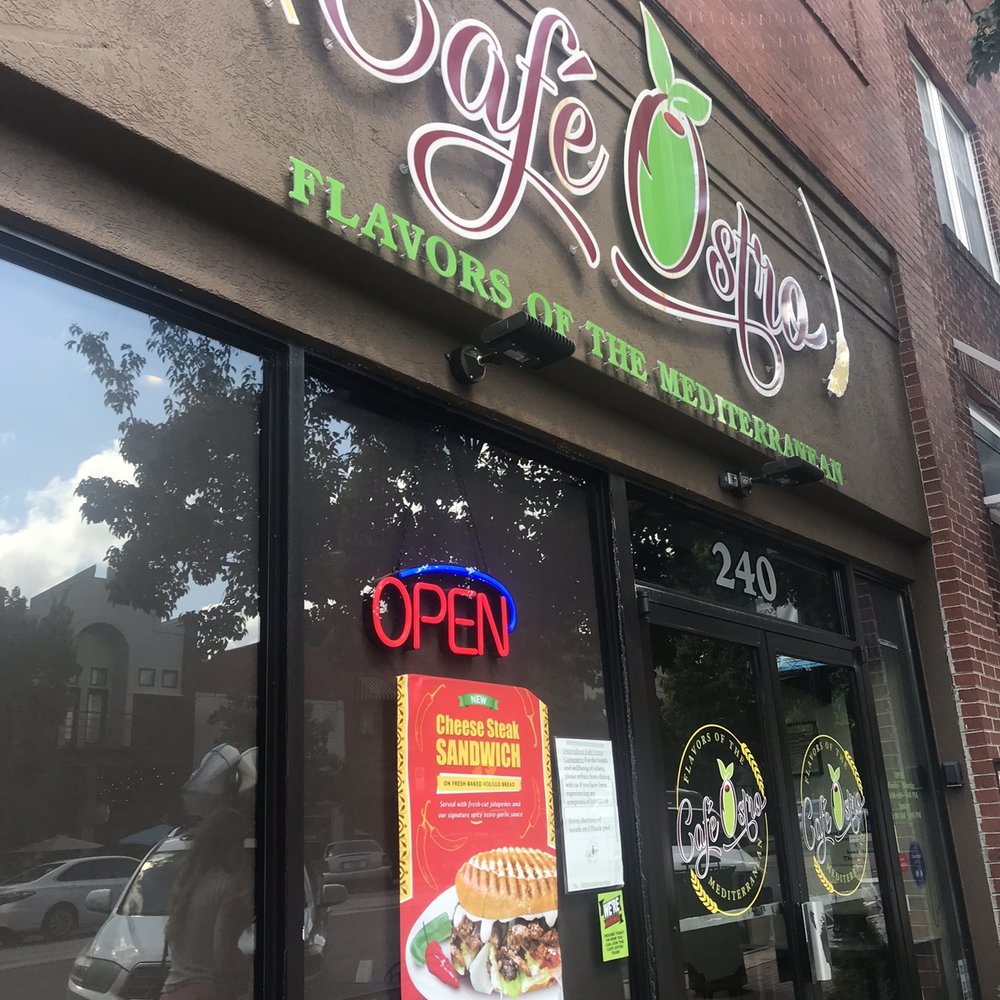 Cafe Ostro - Store front - Mediterranean Near Me - Dalton, Georgia