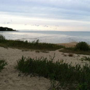 Wilderness State Park - Off the lake shore. Campsite 104 - Parks Near Me - Carp Lake, Michigan Wilderness State Park - Off the lake shore. Campsite 104 - Parks Near Me - Carp Lake, Michigan