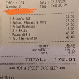 Receipt! Receipt!