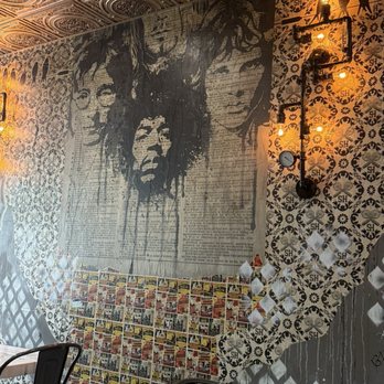 Slice House by Tony Gemignani - Their cool wallpaper. - Salad Near Me - San Francisco, California