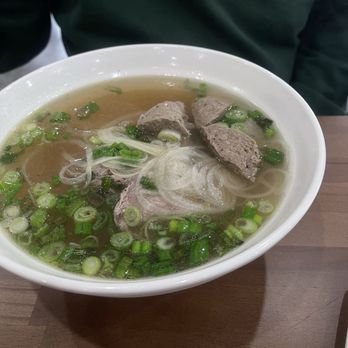 Saigon Quan - Pho with beef round and meatballs - Chinese Near Me - Austin, Texas
