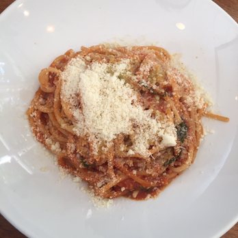 Ask For Luigi - Spaghetti al pomodoro - Italian Near Me - Vancouver, British Columbia
