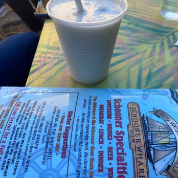 Schooner Wharf Bar - Key Lime Colada! - Seafood Near Me - Key West, Florida Schooner Wharf Bar - Key Lime Colada! - Seafood Near Me - Key West, Florida
