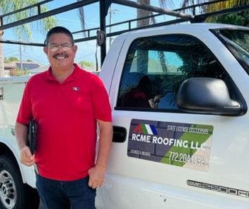 Slide of RCME Roofing