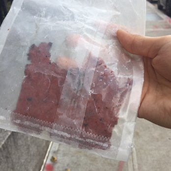 Ling Kee Beef Jerky - Spicy pork jerky. Absolutely delicious - Chinese Near Me - New York, New York Ling Kee Beef Jerky - Spicy pork jerky. Absolutely delicious - Chinese Near Me - New York, New York