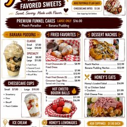 Honey’s Favored Sweets