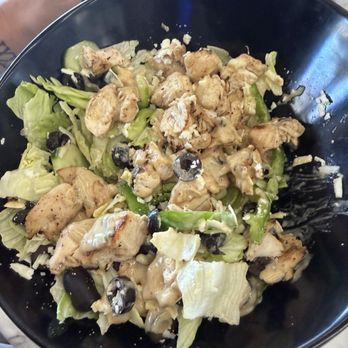 Suppa's pizza - Greek salad with chicken - Pizza Near Me - Londonderry, New Hampshire Suppa's pizza - Greek salad with chicken - Pizza Near Me - Londonderry, New Hampshire