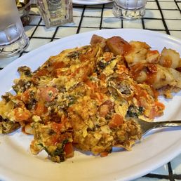 Chorizo Scramble