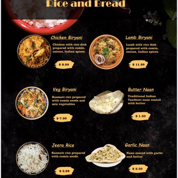 Presq'ile Cafe - the menu for the restaurant - Indian Near Me - Brighton, Ontario Presq'ile Cafe - the menu for the restaurant - Indian Near Me - Brighton, Ontario