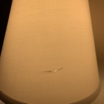 Triple Play Resort and Suites - Torn lampshade. - Hotels Near Me - Hayden, Idaho