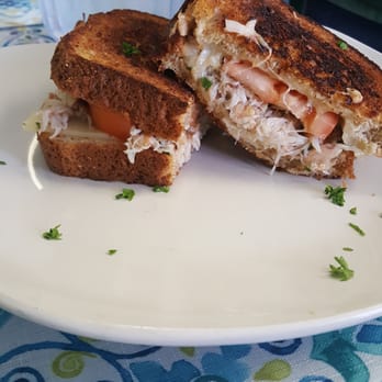 Simply Seafood - Crab grilled cheese-amazing! Even better paired with the Manhattan seafood chowder! - Seafood Near Me - Dunnellon, Florida Simply Seafood - Crab grilled cheese-amazing! Even better paired with the Manhattan seafood chowder! - Seafood Near Me - Dunnellon, Florida