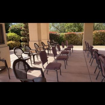 Tradition Cremation Center - Chairs in pavilion - Funeral Services & Cemeteries Near Me - San Bernardino, California