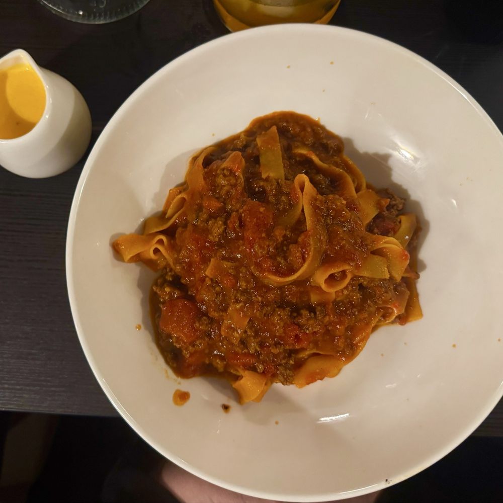 American Way Pasta - Fettuccine Bolognese - Wine Bars Near Me - Phoenix, Arizona American Way Pasta - Fettuccine Bolognese - Wine Bars Near Me - Phoenix, Arizona