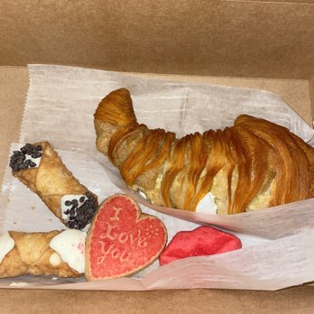 Gaetano's Bakery - a croissant and a heart shaped cookie - Bakeries Near Me - Holliston, Massachusetts