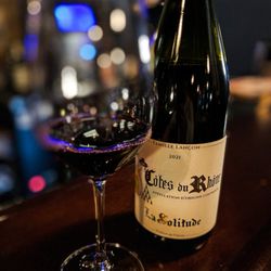 The Milieu Wine Bar - Red wine Côtes du Rhône la Solitude