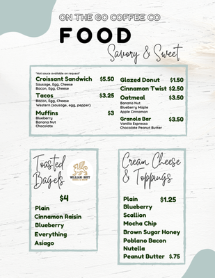 Menu photo 3 On The Go Coffee Co. Temple, TX Menu photo 3 On The Go Coffee Co. Temple, TX