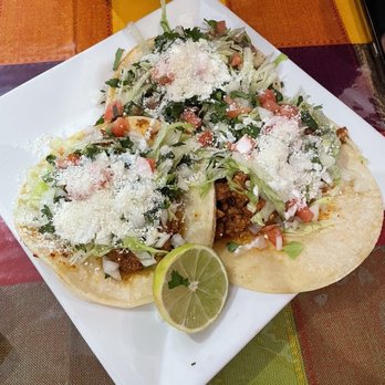 Antojitos Mexicanos - Tacos (one al pastor, one chorizo, and one carnitas) - Mexican Near Me - New York, New York Antojitos Mexicanos - Tacos (one al pastor, one chorizo, and one carnitas) - Mexican Near Me - New York, New York
