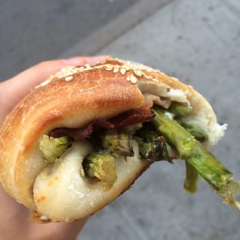 Bova's Bakery - Asparagus and prosciutto calzone - Bakeries Near Me - Boston, Massachusetts
