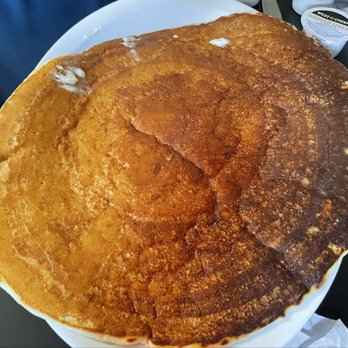 Brenda's Cafe - This huge pancake came with the Pancake & Eggs breakfast! - American Near Me - Mountain Home, Arkansas