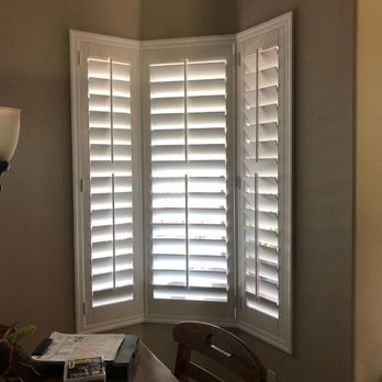 The Covered Window - Glass to glass bay Window shutters - Shades & Blinds Near Me - Peoria, Arizona The Covered Window - Glass to glass bay Window shutters - Shades & Blinds Near Me - Peoria, Arizona