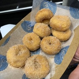 Blueberry donut holes Blueberry donut holes