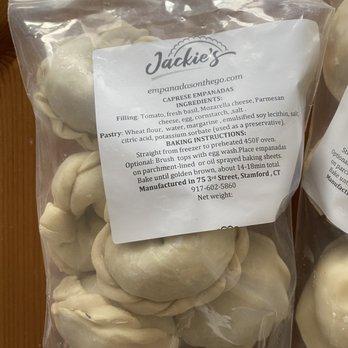 Jackie's Empanadas On the Go - Frozen Caprese empanadas - Empanadas Near Me - Stamford, Connecticut Jackie's Empanadas On the Go - Frozen Caprese empanadas - Empanadas Near Me - Stamford, Connecticut