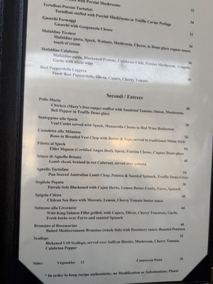 Menu photo 3 Trattoria 360 Campbell, CA Menu photo 3 Trattoria 360 Campbell, CA