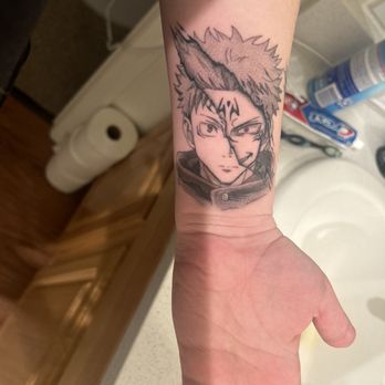 Breaking Boundaries Tattoos - Newest tattoo Sakuna and itadori from JJK. - Tattoo Near Me - San Jose, California
