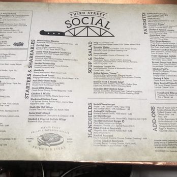 Third Street Social - Menu - Bars Near Me - Lee's Summit, Missouri Third Street Social - Menu - Bars Near Me - Lee's Summit, Missouri