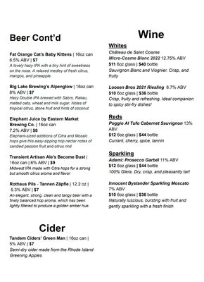 Menu photo 1 Basil Babe Ypsilanti, MI