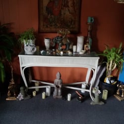 Moksha Wellness Centre - Altar in studio.