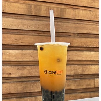 Sharetea - Kiwi Fruit Tea with boba - Bubble Tea Near Me - Arcadia, California