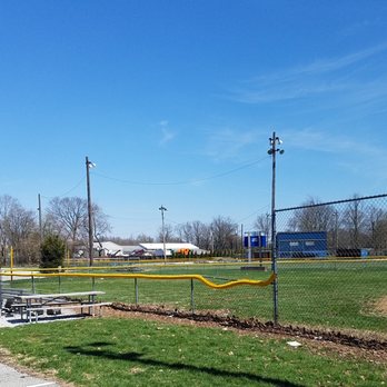 Northside Park - baseball field with lighting and bleachers and a concession stand - Baseball Fields Near Me - Kokomo, Indiana
