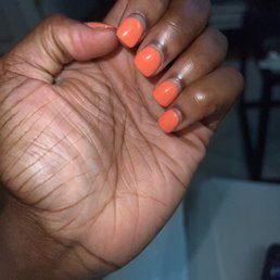 10 days post SNS manicure. Still looks great!