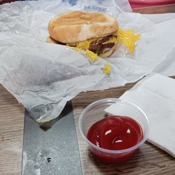JD's Drive-In - Double cheeseburger
