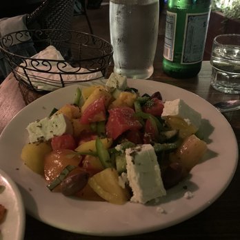 Zaytoon - Terrible photo but this is the Greek salad. SO good. - Lebanese Near Me - Santa Barbara, California Zaytoon - Terrible photo but this is the Greek salad. SO good. - Lebanese Near Me - Santa Barbara, California