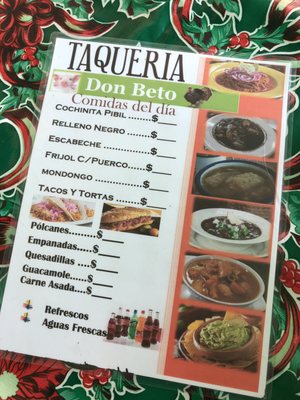 Menu photo 3 Taqueria Don Beto Tulum, ROO Menu photo 3 Taqueria Don Beto Tulum, ROO