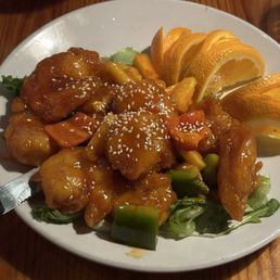 Sesame shrimp Sesame shrimp
