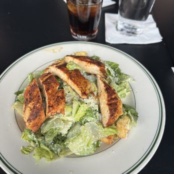 Dubliner Restaurant & Pub - Caesar salad with blackened chicken - Irish Near Me - Washington, DC, District of Columbia