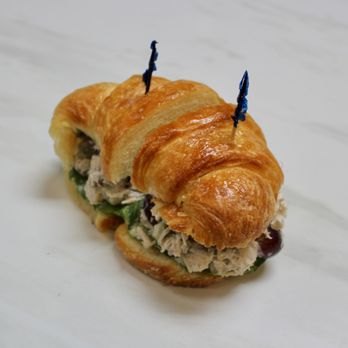 Elegance Cafe - Chicken Salad on Croissant - Cafes Near Me - Wayne, Pennsylvania