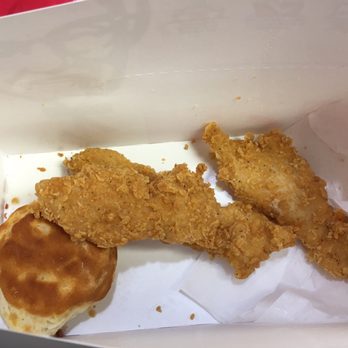 KFC - Here is your 3 pc chicken meal. - Fast Food Near Me - Bellevue, Washington