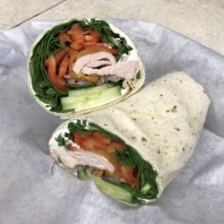 The Coffee Connection - Turkey red pepper wrap