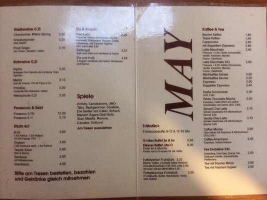 Menu photo 2 MAY Hamburg, HH
