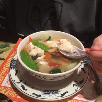 Happy Oriental Garden - A vegan veggie soup w/soft tofu. - Chinese Near Me - Longview, Washington
