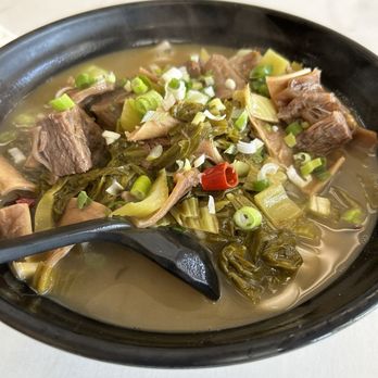 K House - Sauerkraut Braised Beef Sirloin Noodles with Soup - Chinese Near Me - Columbus, Ohio K House - Sauerkraut Braised Beef Sirloin Noodles with Soup - Chinese Near Me - Columbus, Ohio