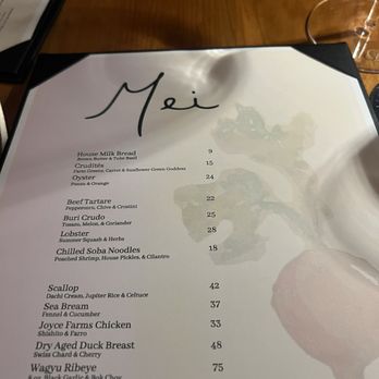 Mei - Menu - Asian Fusion Near Me - St. Petersburg, Florida Mei - Menu - Asian Fusion Near Me - St. Petersburg, Florida