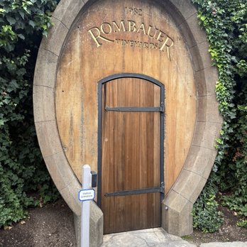 Rombauer Vineyards - Very cool entrance to wine cave. - Wineries Near Me - St. Helena, California Rombauer Vineyards - Very cool entrance to wine cave. - Wineries Near Me - St. Helena, California