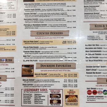 Texas Roadhouse - Main menu - American Near Me - Medford, Oregon