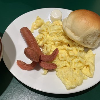Lido Restaurant - Satay combo came with scrambled egg and sausage - Hong Kong Style Cafe Near Me - Richmond, British Columbia Lido Restaurant - Satay combo came with scrambled egg and sausage - Hong Kong Style Cafe Near Me - Richmond, British Columbia