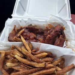 Northside BBQ - Rib Tips with One Side